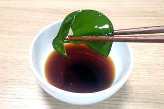 めかぶしゃぶしゃぶポン酢