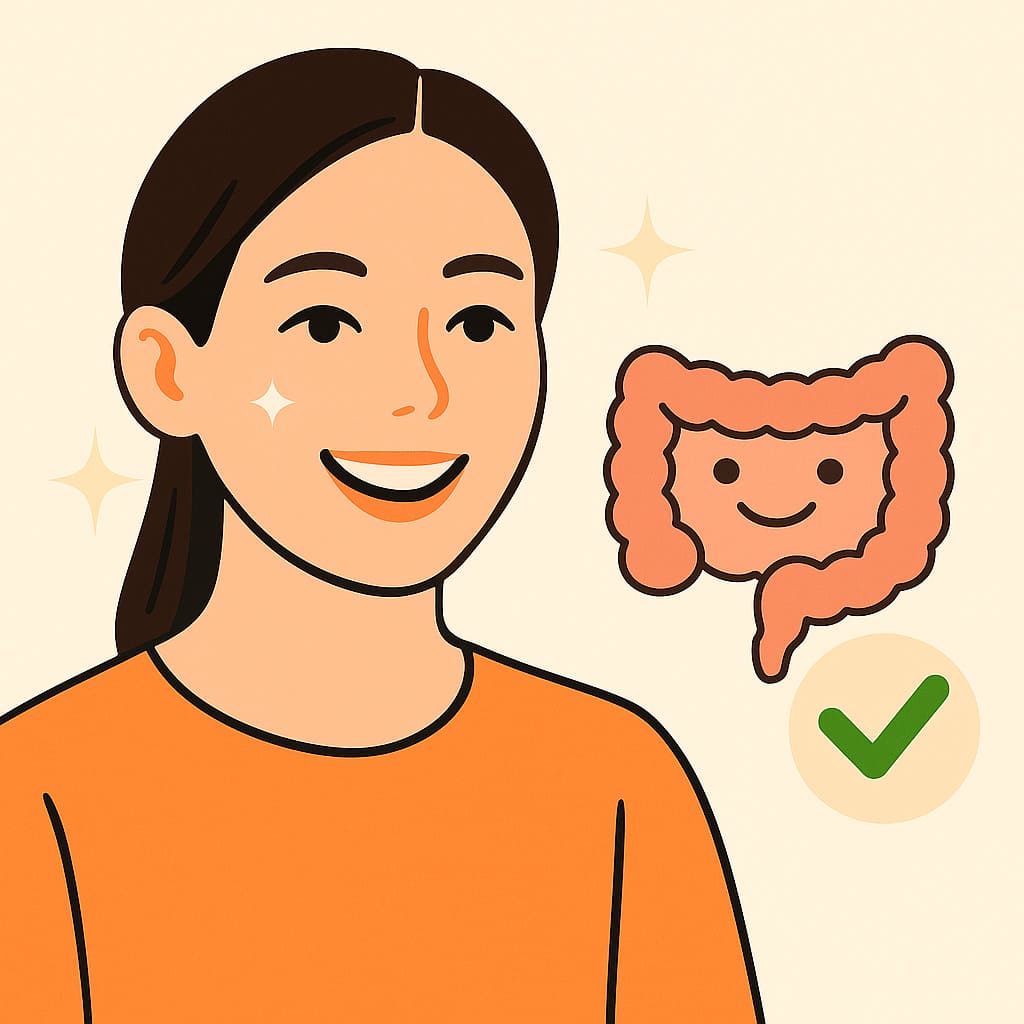 便秘症状の好転効果